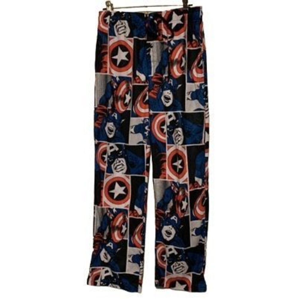Marvel Captain America Size Small Lounge Pajama Pants